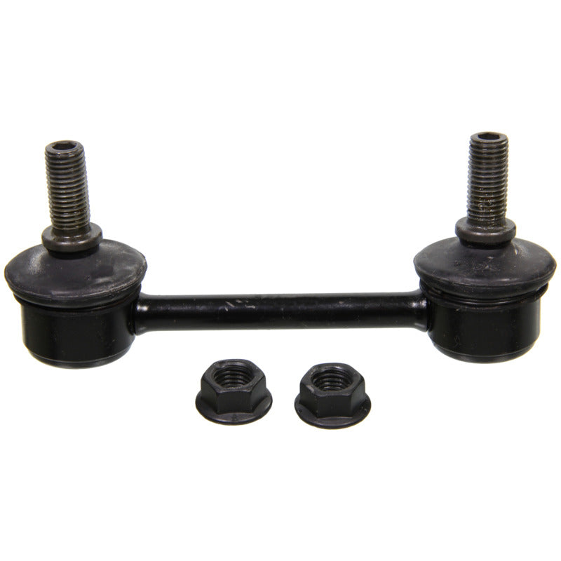 Moog rear sway bar endlinks kit for Nissan Altima 2002-2006, showing metal sway bar links with rubber bushings.