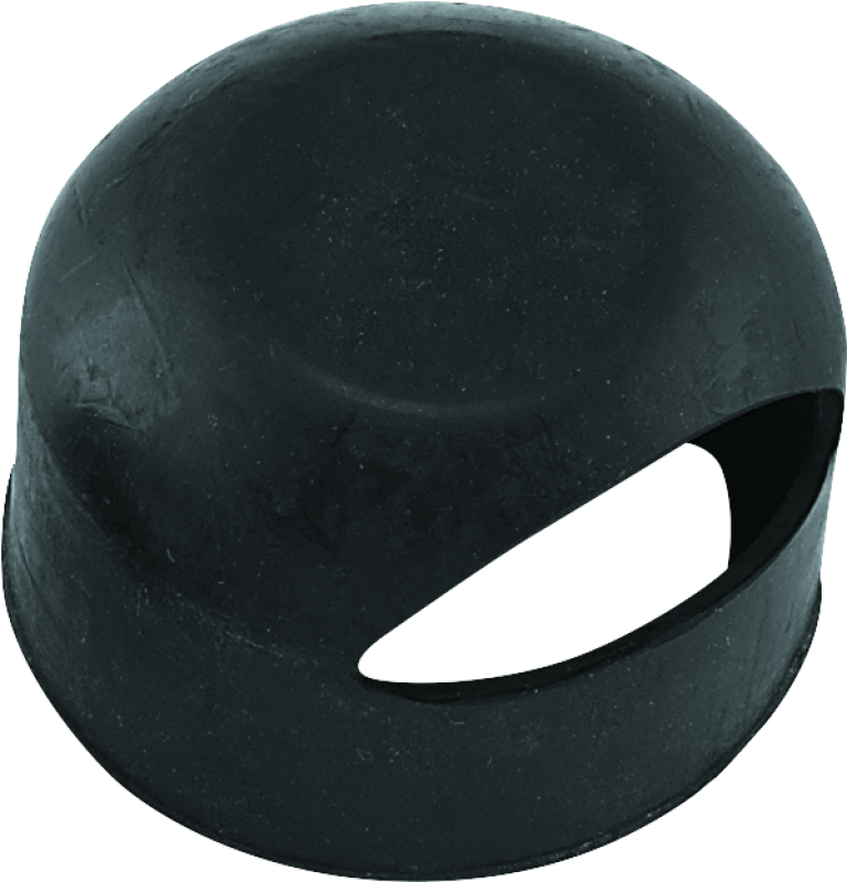 Bikers Choice engine cover with black solenoid rubber boot for Harley Davidson Big Twin 65-88 models, replaces H-D 31475-77