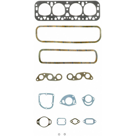 Fel-Pro HS 7510 S engine cylinder head gasket set showing multiple gaskets and sealing components for automotive repair.