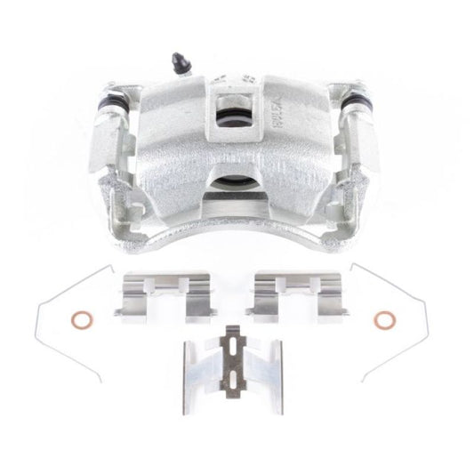 PowerStop front right OE brake caliper with bracket for Acura CSX 2006-2011, automotive part in close-up view