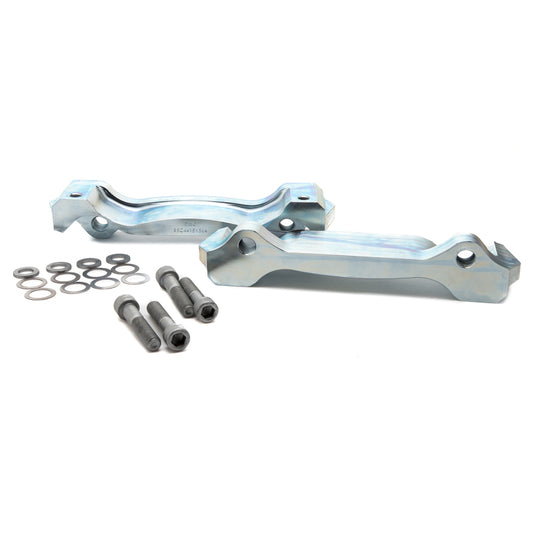 Alcon 09-20 F-150/Raptor Gen1-2 big brake kit with red front rotors and 6-piston calipers for enhanced stopping power.