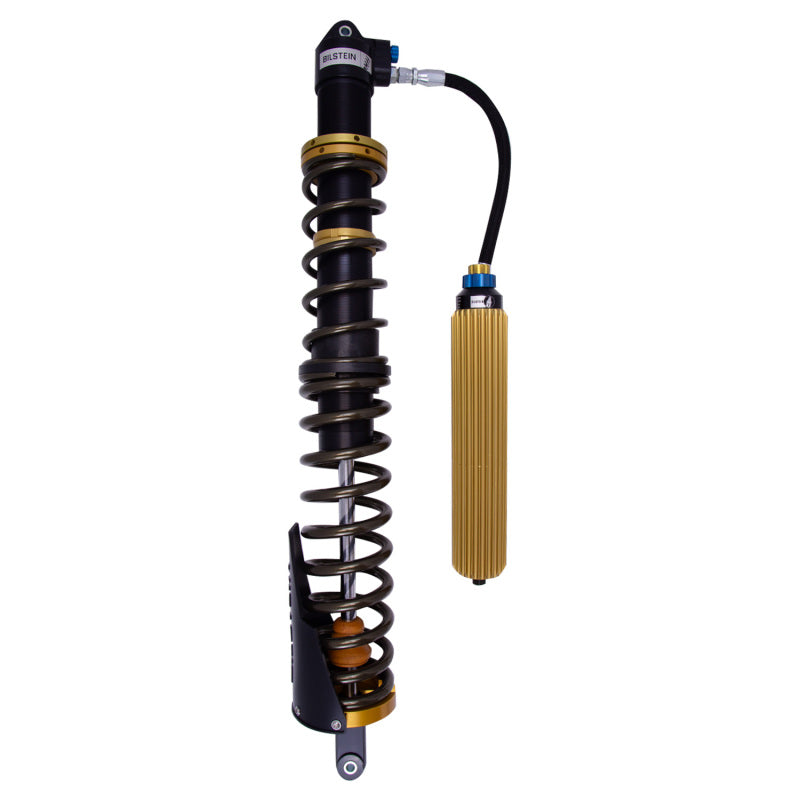 Bilstein coilover shock and coil spring assembly for Can-Am Maverick X3 Max RS Turbo, black finish, off-road vehicle suspension component
