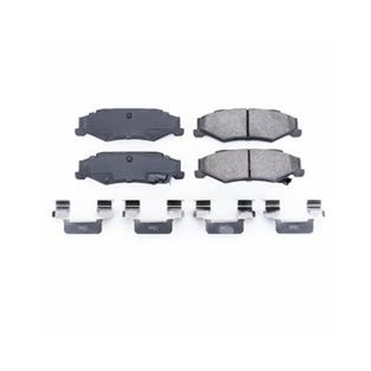 Baer Brakes performance rear brake pads for Cadillac XLR 2004-2009, featuring claw design and high-performance material.