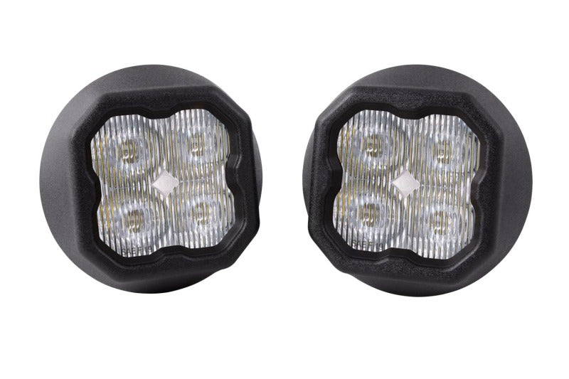 Diode Dynamics LED fog light kit for Chevrolet Suburban, Tahoe, GMC, Ford Escape, showcasing the SS3 fog lights installed.