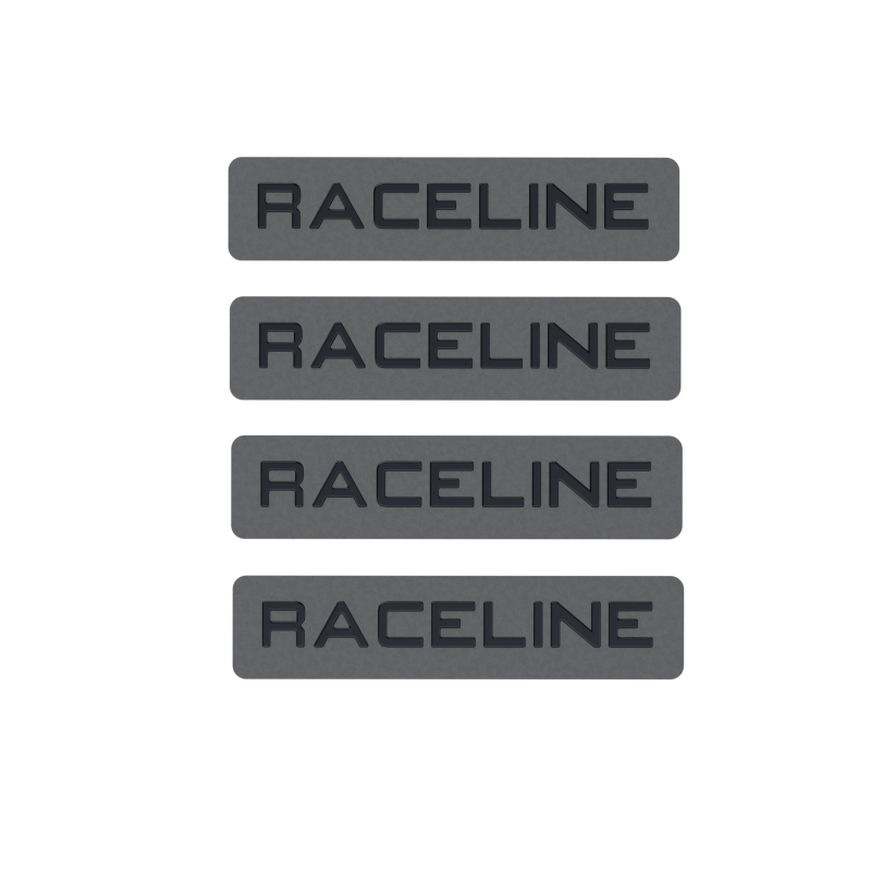 Raceline 960MB silver snap-in wheel center cap showing sleek metallic finish and easy installation on vehicle wheels.