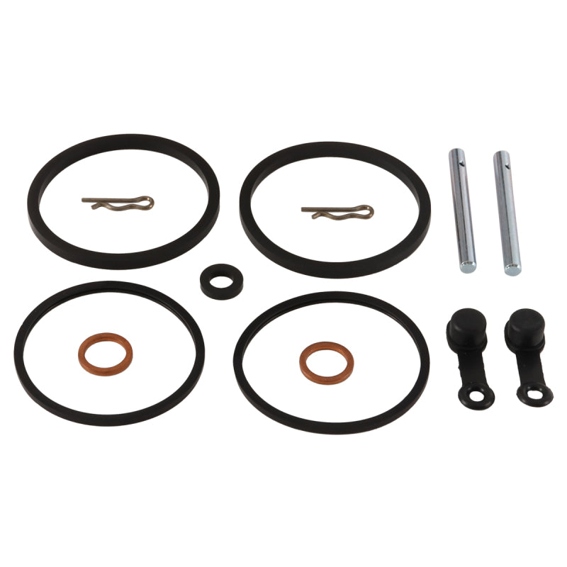 All Balls Racing rear brake caliper rebuild kit for Suzuki GV1400 Cavalcade 1986-1988, includes components for brake caliper repair.