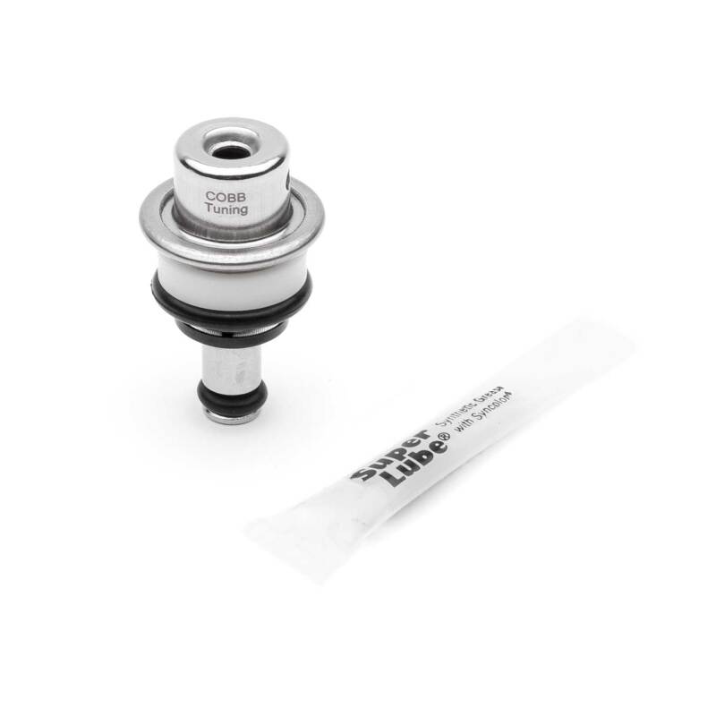 COBB Subaru and Toyota in-tank 4.5 bar fuel pressure regulator kit with hoses and fittings for improved fuel system performance