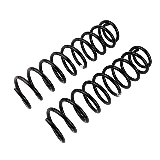 Front Jeep JK 2-door coilover springs by Old Man Emu, ARB / OME coil spring for improved off-road performance.