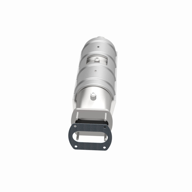 MagnaFlow catalytic converter for 87-95 Ford trucks, 5.8/7.5L engine, direct fit replacement, with metal and ceramic components.