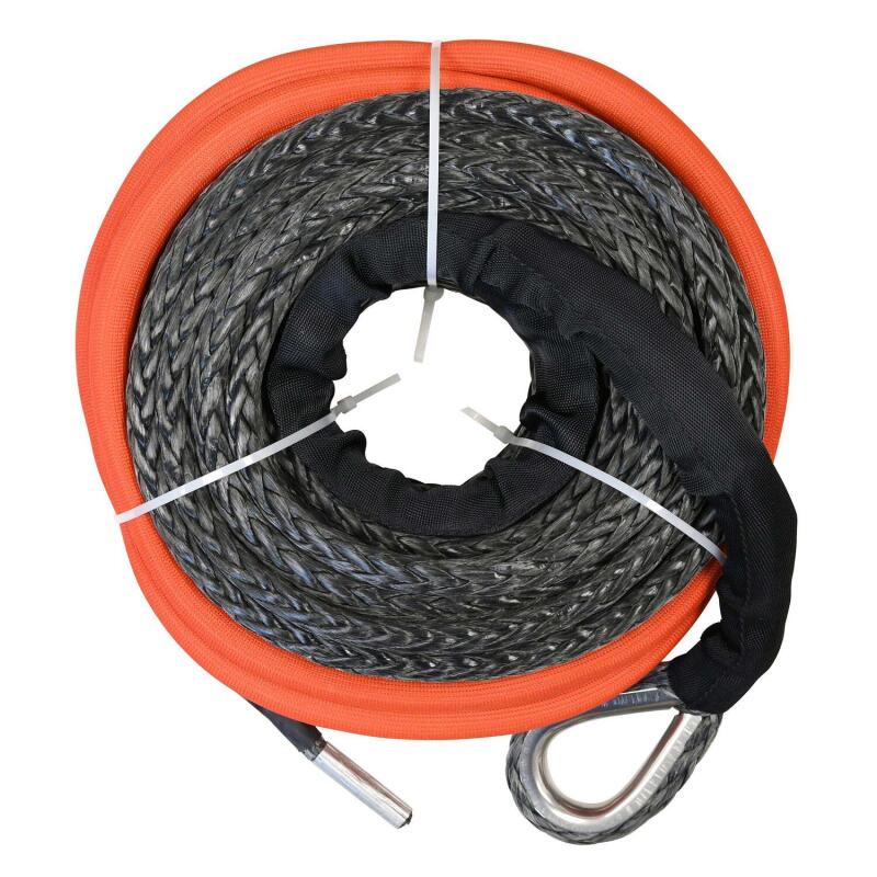 Superwinch Tigershark 18000SR synthetic rope for 12V/24V winches, 33/64 inch diameter, 78.7 ft length, winch accessory.