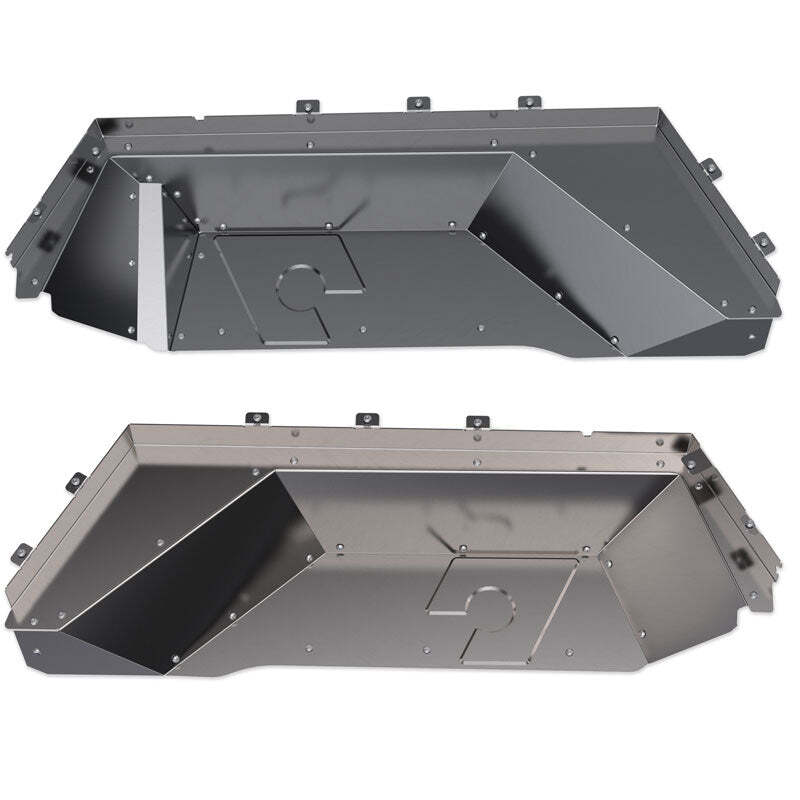 Artec Industries rear inner fenders for Jeep Wrangler 20-25 Eco Diesel JT Gladiator, durable off-road fenders for rear wheel protection.
