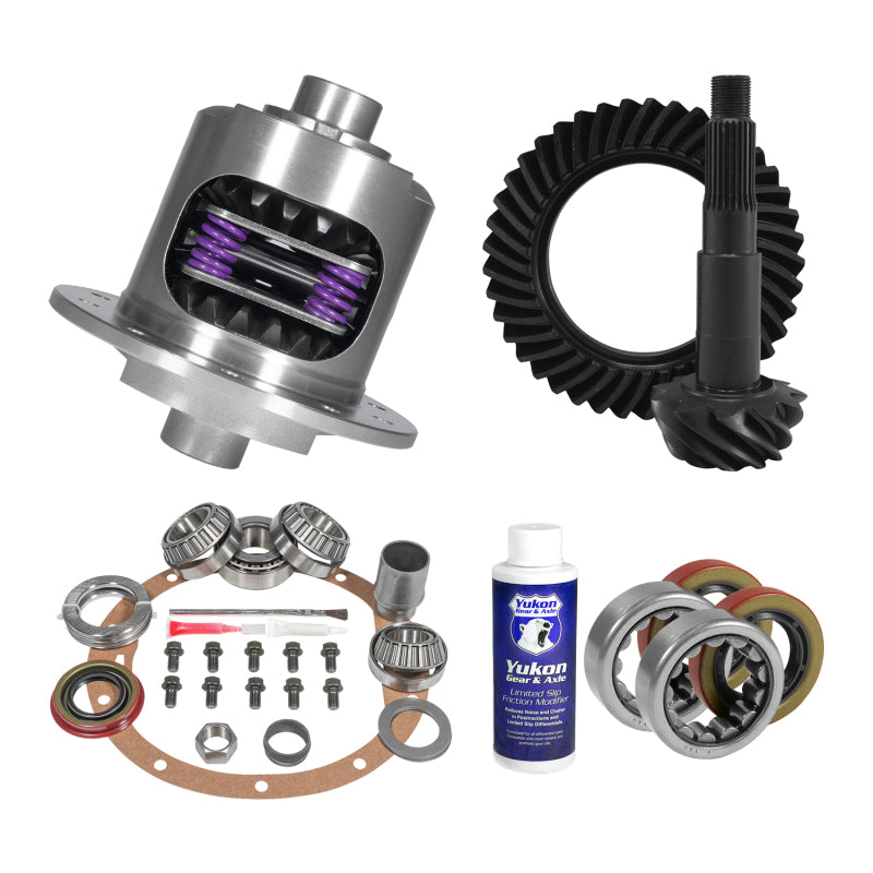 Yukon Gear Chevrolet Camaro limited slip and re-gear kit with 25 spline 3.36 ratio final drive gears for 1967-1970 models