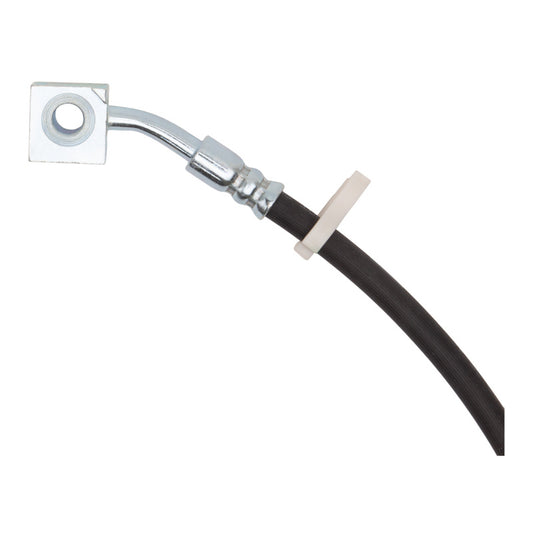 DFC 13-23 Ram 1500 rear-left brake hose from brake line kit showing flexible rubber hose with fittings