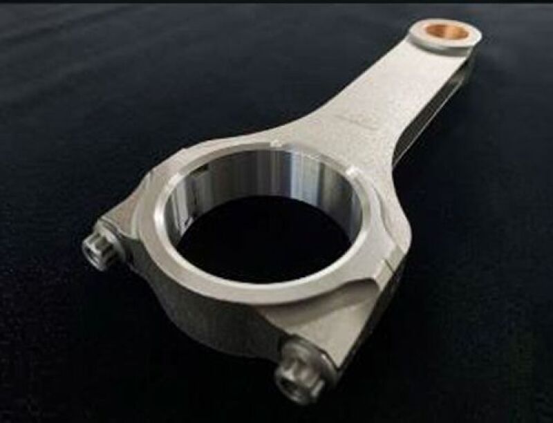 HKS VR38 4.3L STEP Pro connecting rod set with precision-engineered metal rods for engine performance.