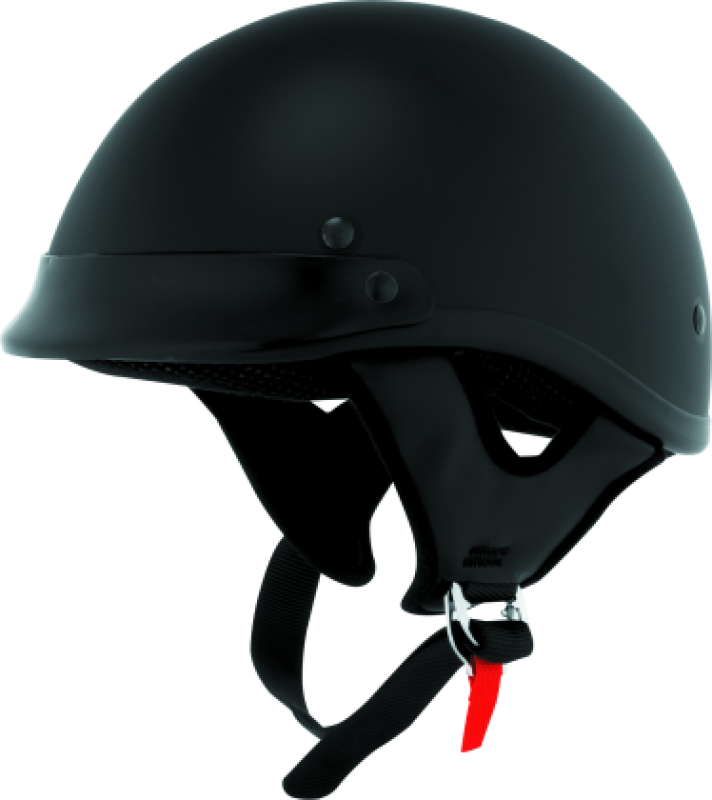 Skid Lids Traditional Helmet Flat Black - XS