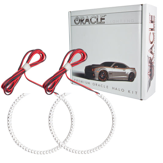 Oracle Lighting LED fog halo kit in white for Dodge Durango 2004-2006, featuring bright, customizable halo rings for fog lights.
