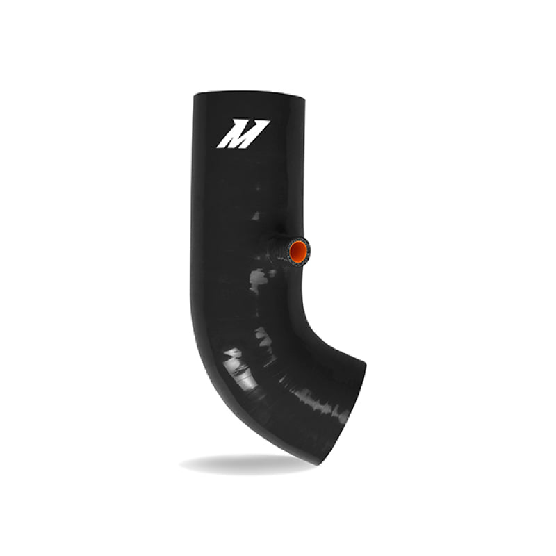 Black Mishimoto cold air intake kit with airbox for 2013+ Subaru BRZ and Scion FR-S, featuring sleek tubing and air filter.
