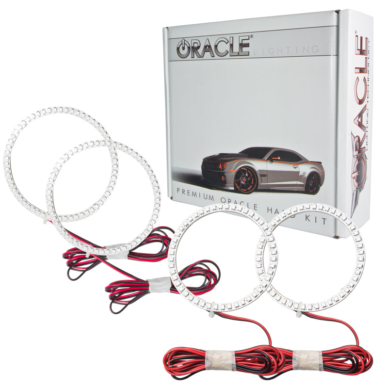 Oracle Lighting Infiniti M37 2010-2013 LED Halo Kit in white for headlights, featuring bright, modern halo rings for enhanced vehicle style.