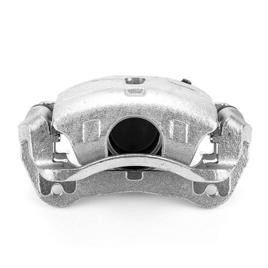 PowerStop OE front right brake caliper with bracket for 2013-2015 Acura ILX, showing the metal caliper assembly.