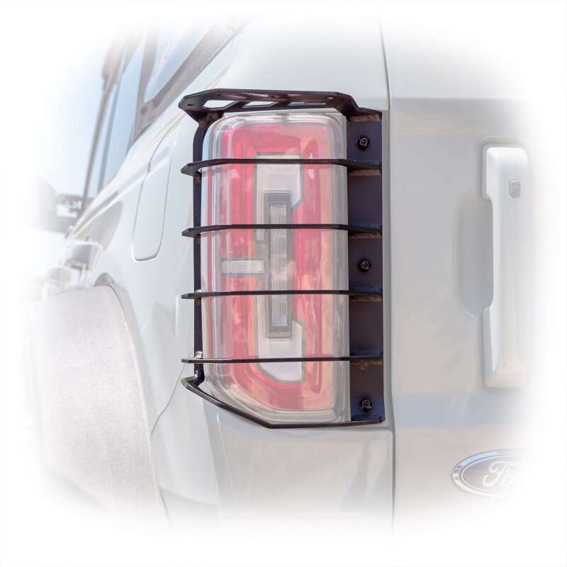TURN Offroad Ford Bronco 2021+ rear tail light guards, durable protective covers for off-road tail lights.