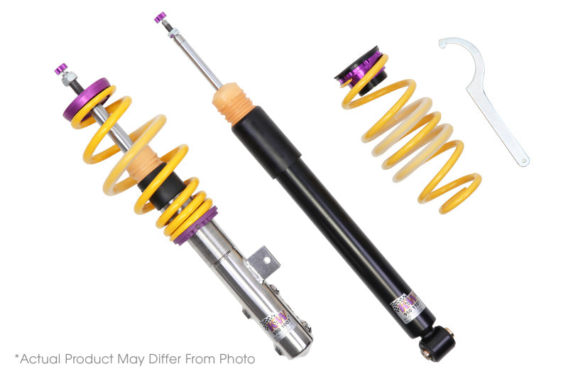 KW Coilover Kit V2 Audi A4 S4 (8K/B8) w/ electronic dampening control Sedan FWD + Quattro