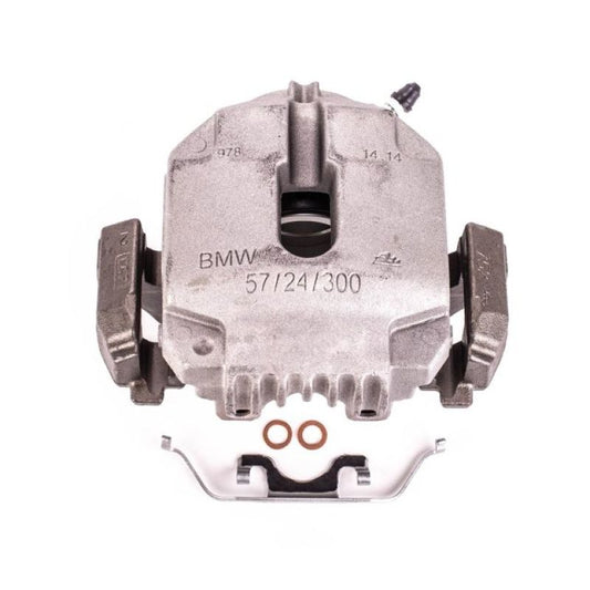 PowerStop front right OE brake caliper with bracket for 2006 BMW 325i, showcasing the automotive brake component.