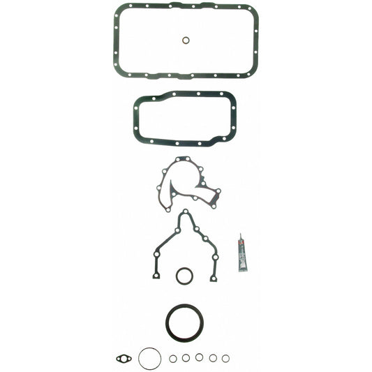 Fel-Pro Isuzu Rodeo CS 9254 engine gasket set with multiple gaskets and seals for engine conversion repair.