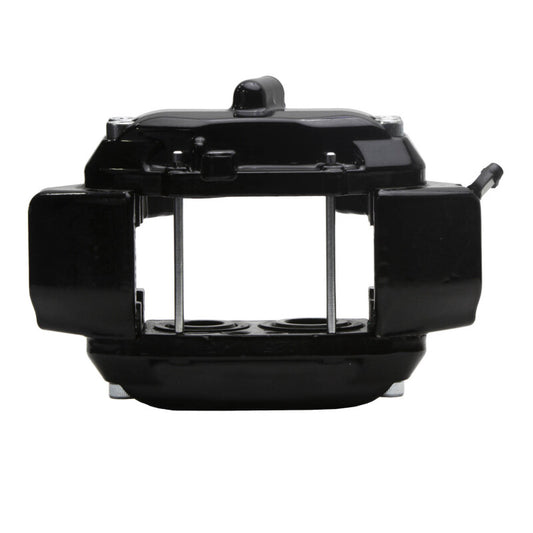 Black powder-coated DFC OE brake caliper for Mercedes-Benz S430, front right side, showcasing the premium automotive component.