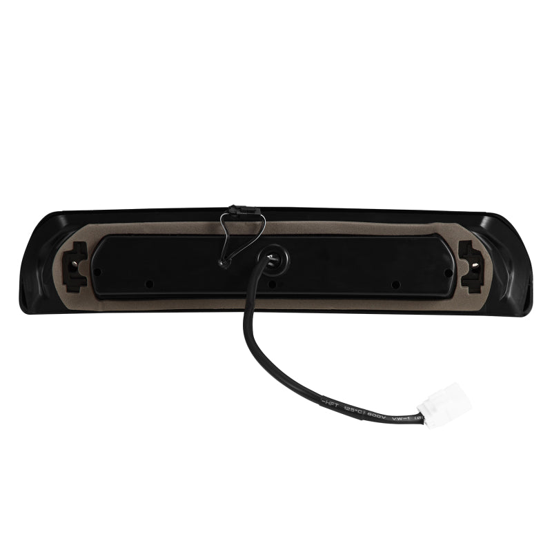 AlphaRex black brake light for Dodge RAM NOVA-Series 3rd brake light, mounted on the vehicle with a sleek finish.