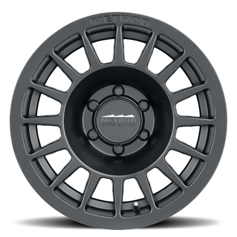 Method MR707 bead grip cast wheel in matte black, 18x8.5 inches, +38mm offset, 5x120 BP, 64.25mm CB, 6.2in BS
