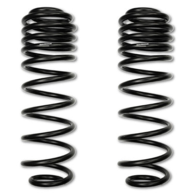 Rock Krawler 2018+ Jeep Wrangler JL rear coil springs for 2-door and 4-door models, 3.5-inch lift, durable coilover springs.