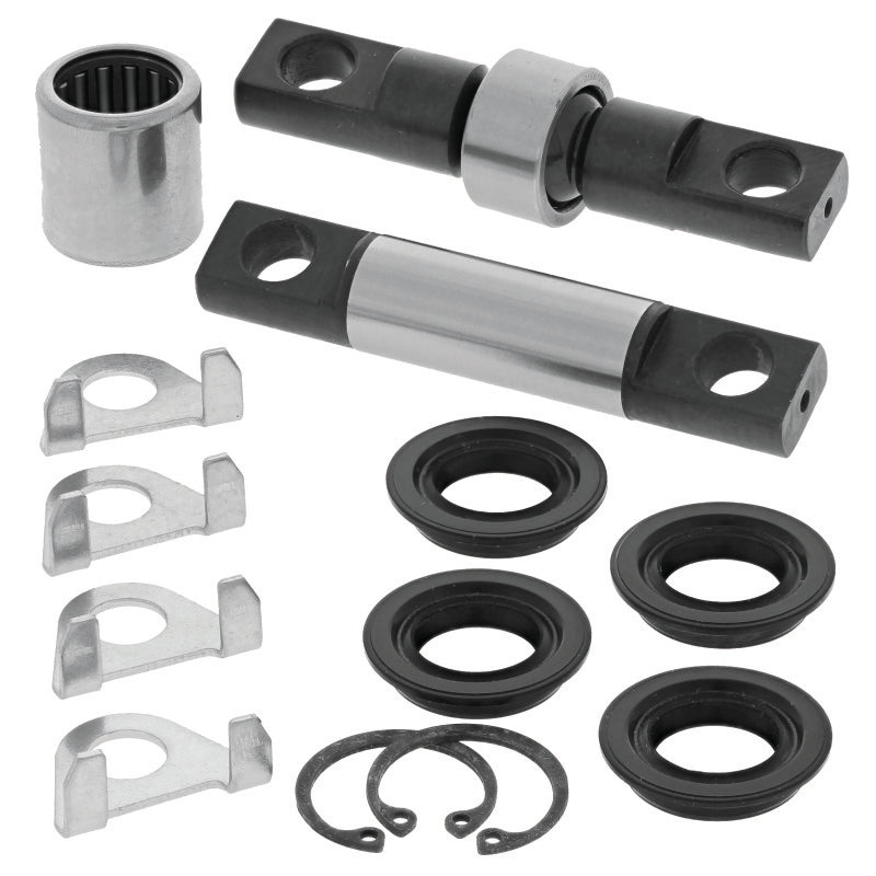 QuadBoss Kawasaki KFX450R front lower A-arm control arms repair kit, showing new replacement A-arms for Kawasaki quad bike.