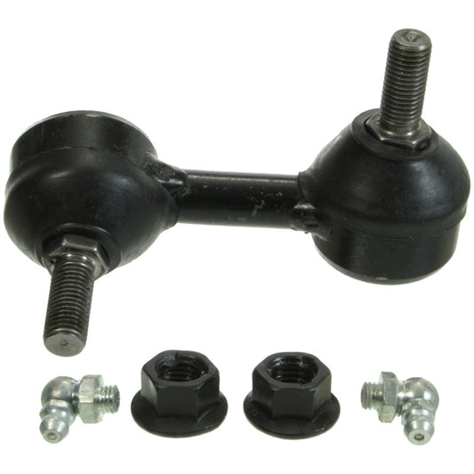 Moog rear left sway bar endlink kit for Acura EL 2001-2005, showing the metal link component with mounting points.