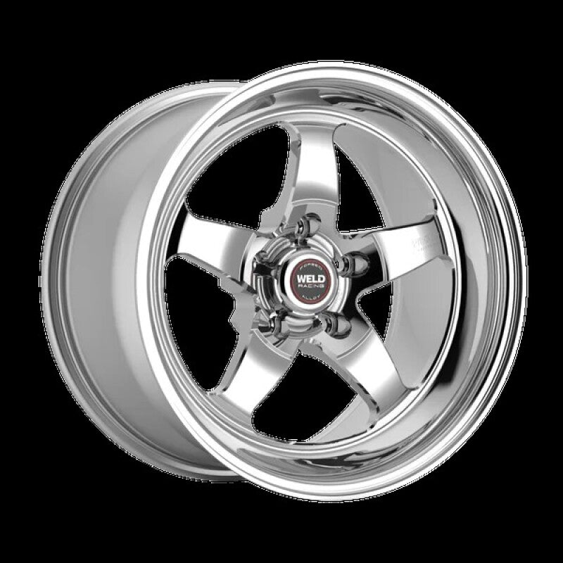 Weld S71 RT-S 15x14.275 / 5X4.75 BP / 6.5in BS Black Wheel (Low Pad) - Non-Beadlock