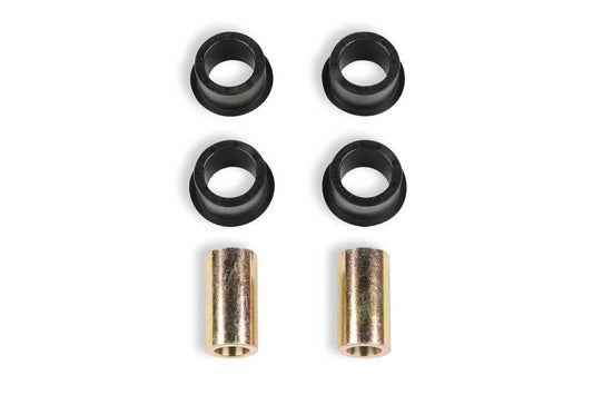 Fabtech Shock Extension Bushing Kit showing black rubber bushings and metal components for suspension upgrade.
