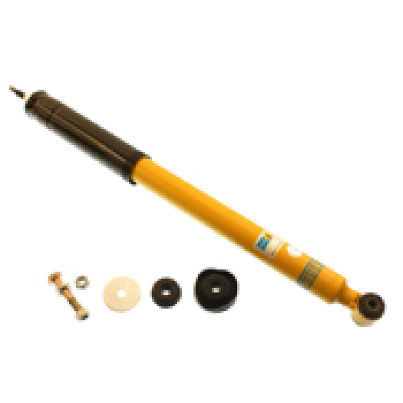 Bilstein B6 HD rear 36mm monotube shock absorber for Mercedes-Benz C-Class 2001-2009, shown in close-up view.
