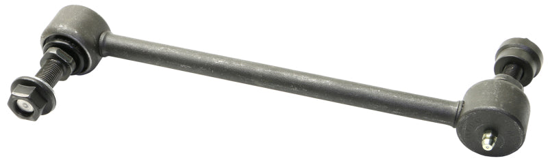 Moog rear sway bar endlink for Porsche 911 Carrera (2014-2019) shown with metal end fittings and sway bar connection points.