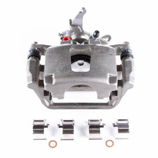 PowerStop OE rear right brake caliper with bracket for 2012-2018 Dodge Journey, durable automotive brake part.