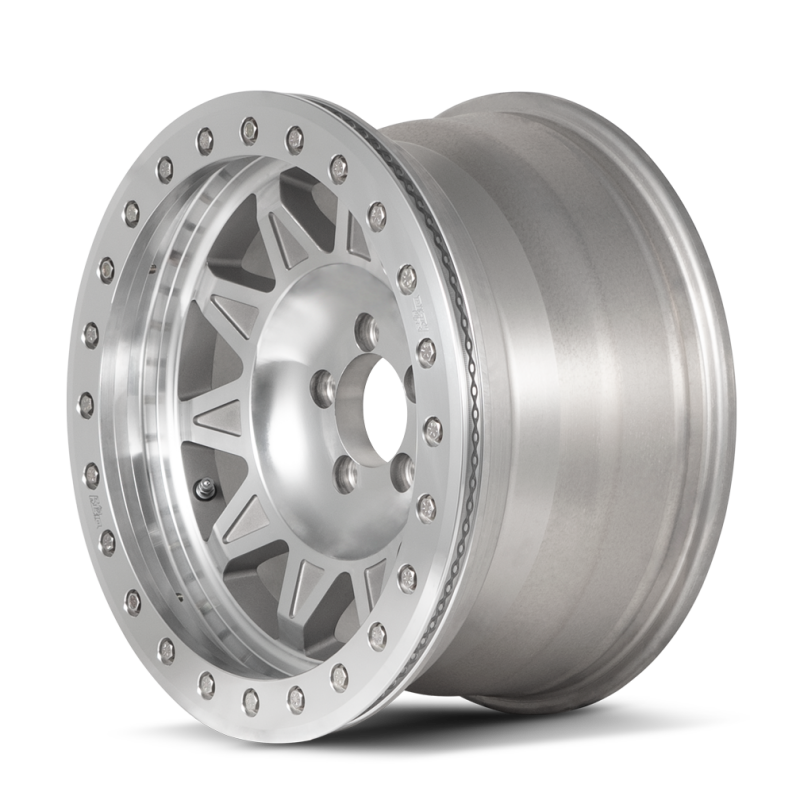 Dirty Life Roadkill Race 17x9 cast wheel with beadlock, 5x139.7 bolt pattern, -14mm offset, machined finish, 108mm hub.
