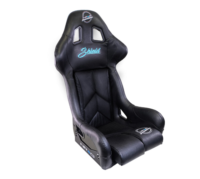 NRG FIA competition race seat with durable fabric, FIA homologation, and water resistance for motorsport safety and performance.