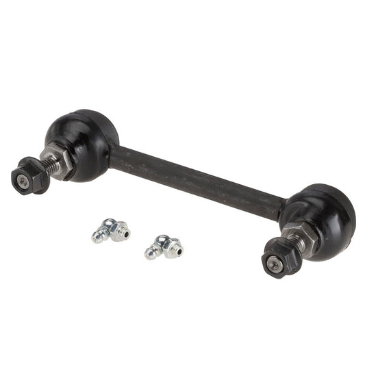Moog Ford Five Hundred rear sway bar endlinks kit, automotive suspension component with metal links and bushings.