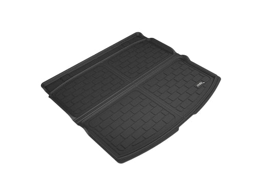 Black 3D MAXpider Kagu Cargo Liner for Honda CR-V 2017-2020, rubber floor mat with textured surface for cargo area protection.