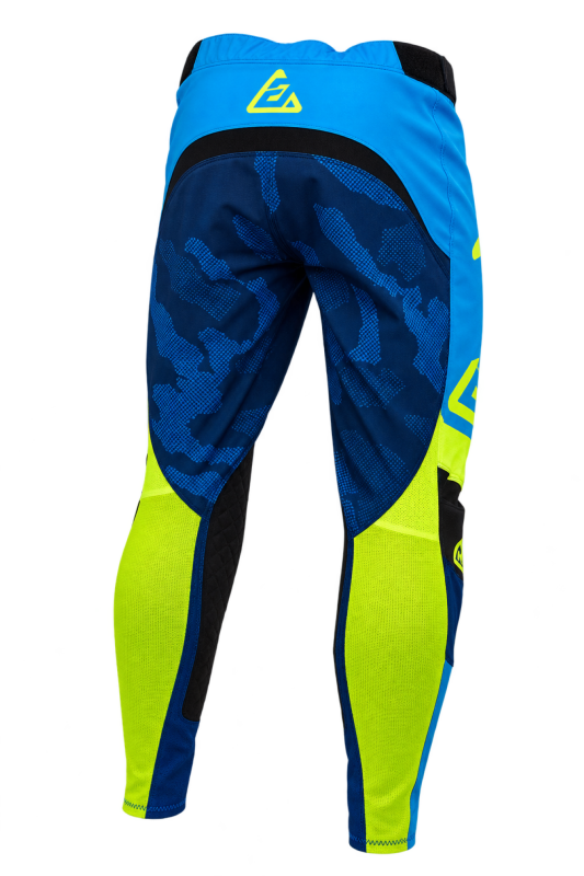 Answer LE Elite Camo Pants Cyan/Hyper Acid/Black Size - 30