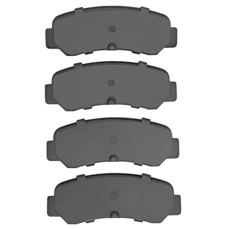 R1 76-80 Plymouth Arrow Rear Semi Met Brake Pads & Hardware Kit