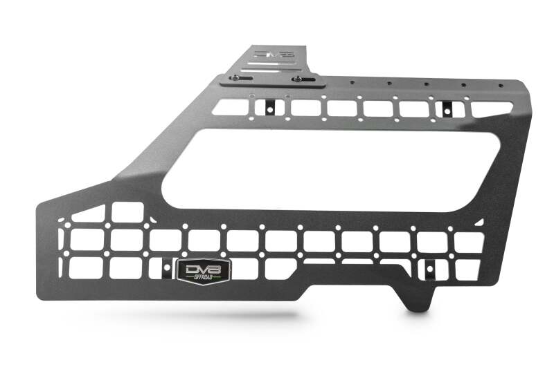 DV8 Offroad Ford F150/F250/F350 center console Molle panels with device mount, exterior trim for offroad vehicles.