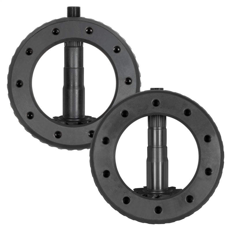 Yukon Gear & Axle front and rear ring and pinion gear kit for Toyota 8/8IFS differential, 4.56 ratio, includes installation components