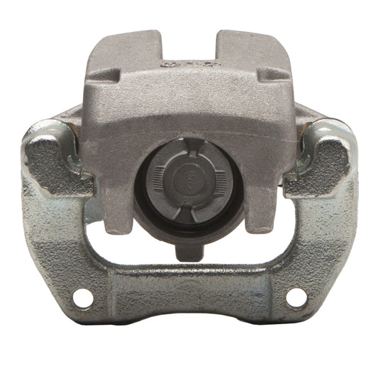 Silver zinc-coated DFC Audi TT Quattro rear OE brake caliper, premium metal finish, designed for high-performance braking.