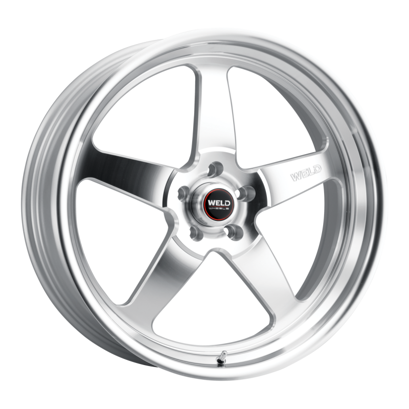 Weld Ventura Street 22x8.5 cast wheel with gloss machined finish showing a close-up of the wheel's detailed design.