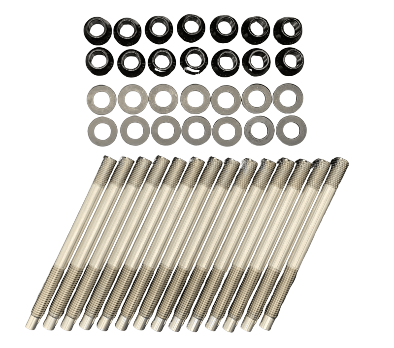 HKS Nissan RB26DETT Pro Head Stud Kit with valve springs and retainers, automotive engine upgrade components