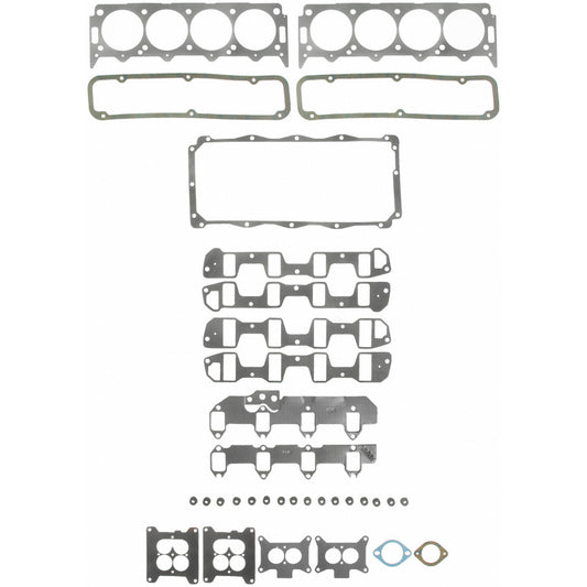 Fel-Pro HS 7895 PT-3 PermaTorque engine cylinder head gasket set with multiple gaskets and sealing components for vehicle repair